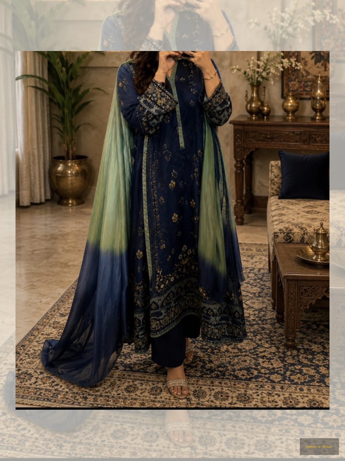 Kaftan blue